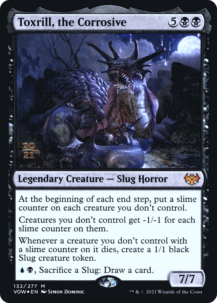 Toxrill, le Corrosif [Innistrad : Crimson Vow Avant-première Promos] 
