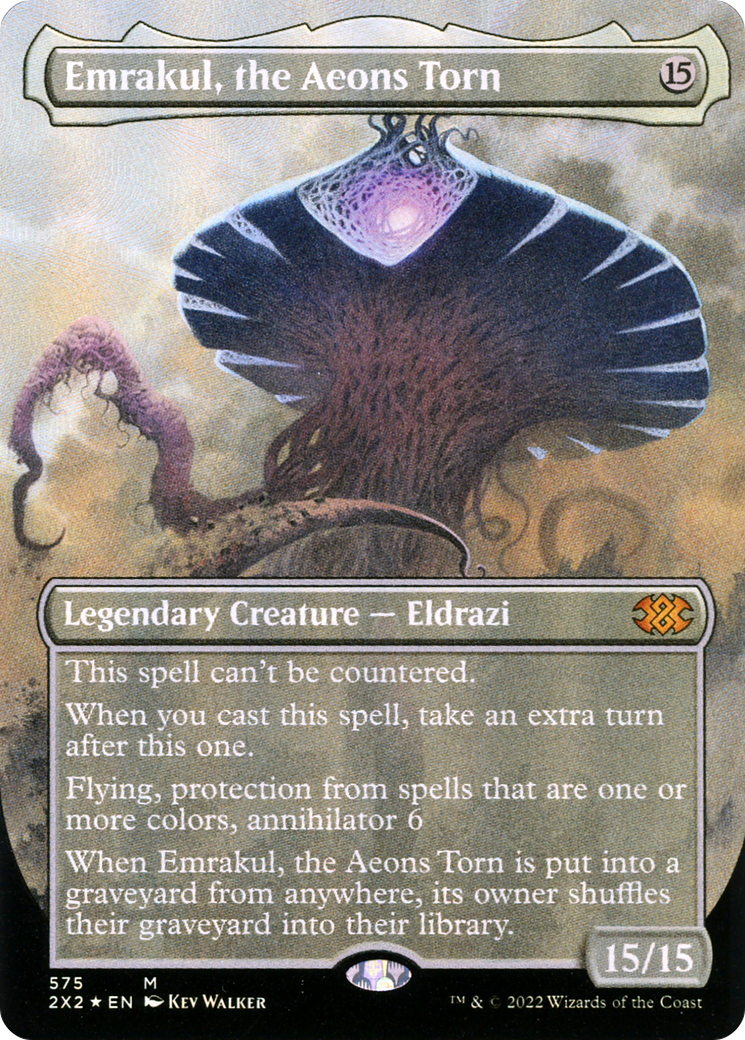 Emrakul, les Aeons déchirés (feuille texturée) [Double Masters 2022] 