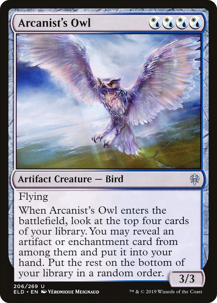 Chouette de l'arcaniste [Trône d'Eldraine] 