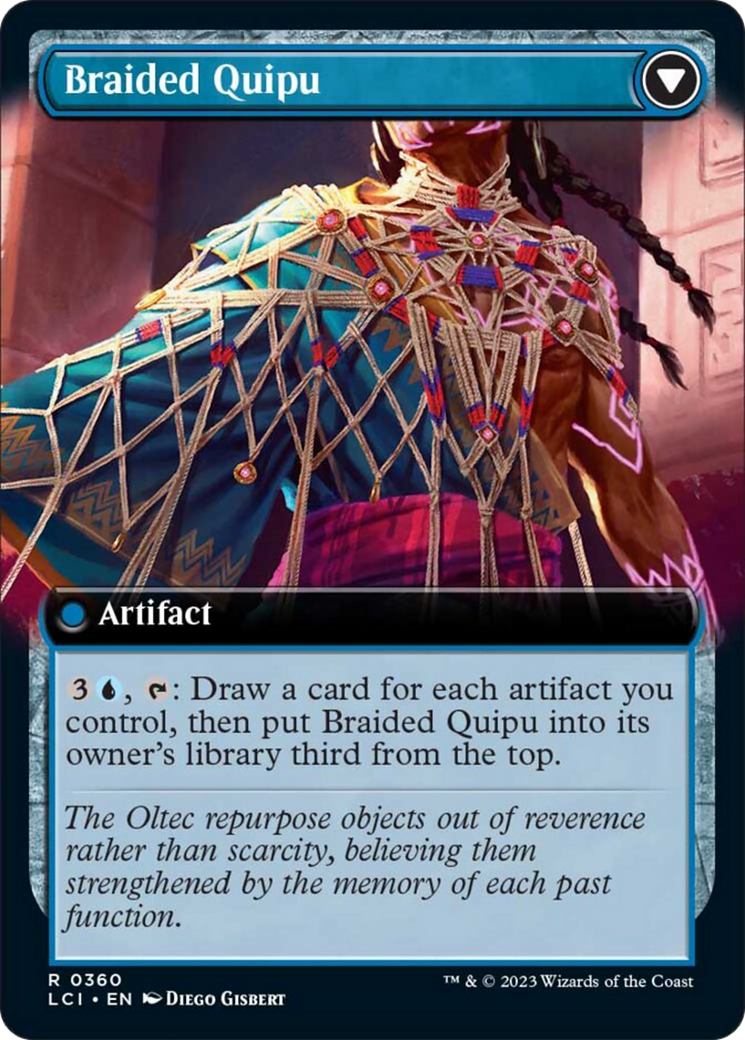 Braided Net (Extended Art) (LCI-360) - The Lost Caverns of Ixalan: (Extended Art)