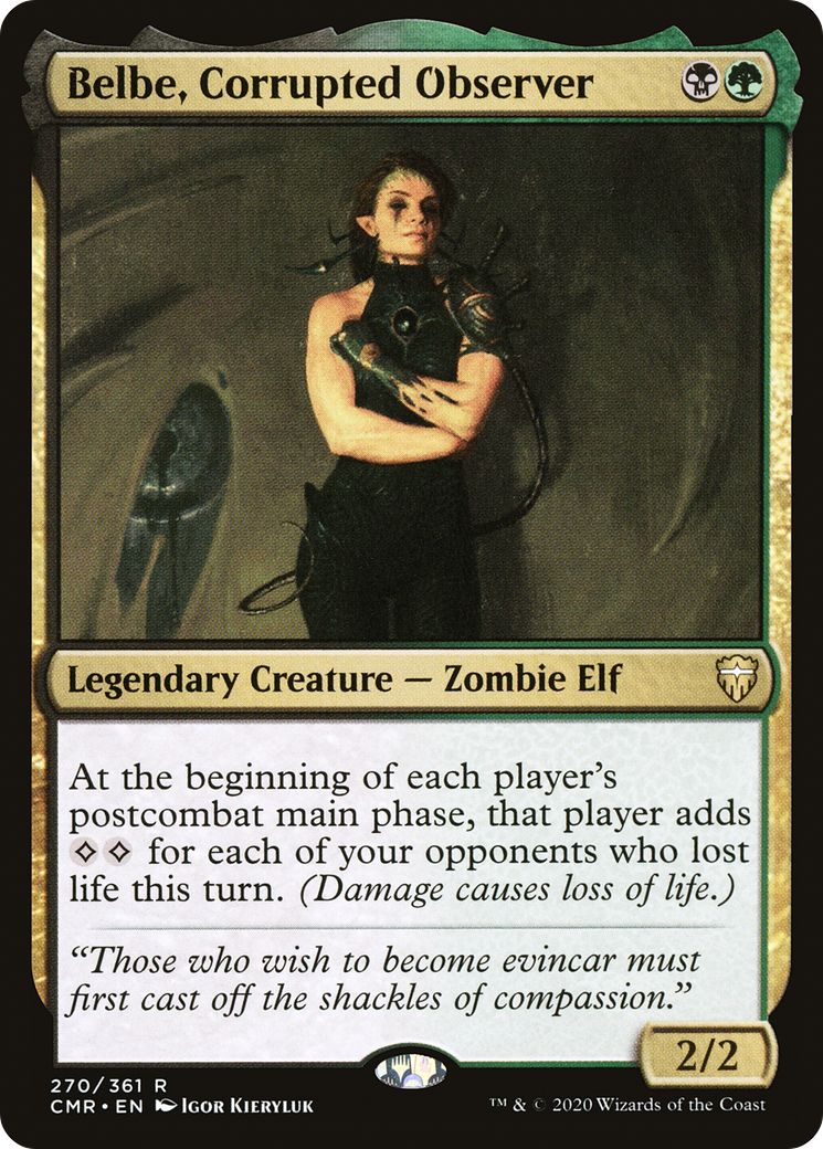 Belbe, observateur corrompu [Commander Legends] 