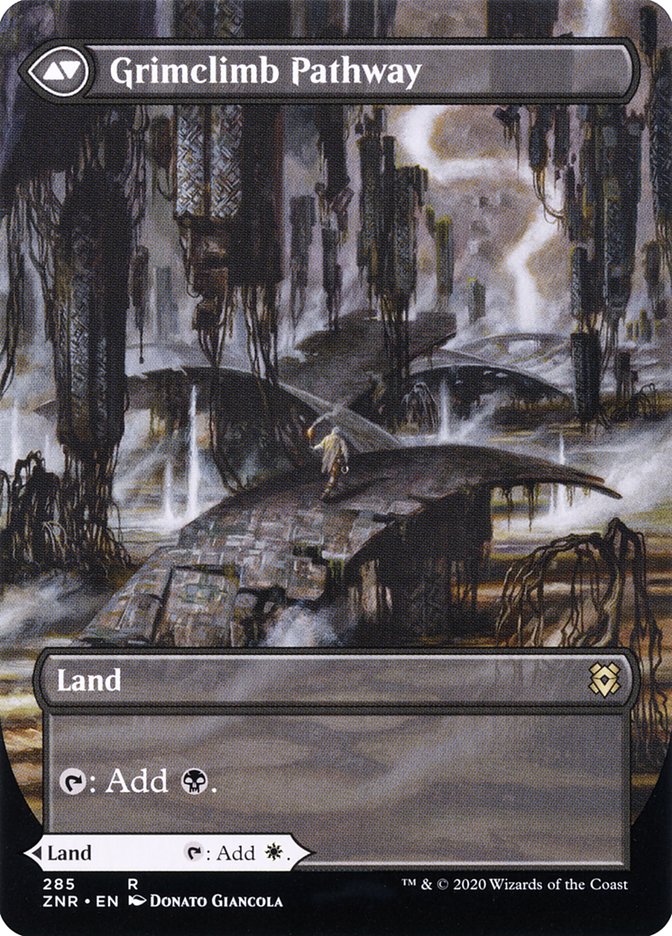 Brightclimb Pathway (Borderless) (ZNR-285) - Zendikar Rising: (Showcase) (Borderless)