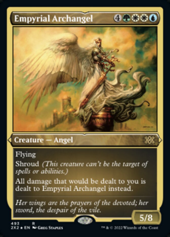Archange Empyrial (Foil Etched) [Double Masters 2022] 