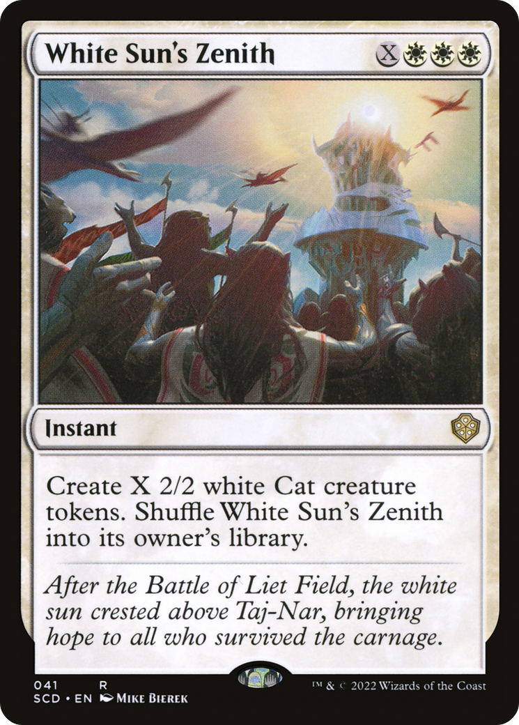 Zénith de White Sun [Decks Commander de démarrage] 