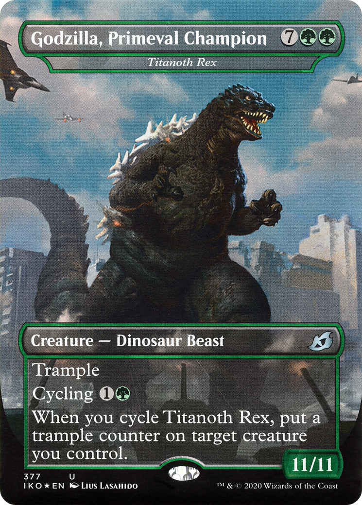 Titanoth Rex - Godzilla, Champion Primitif (Série Godzilla) [Ikoria : Lair of Behemoths] 
