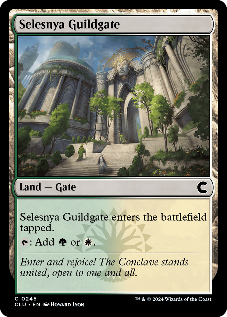 Porte de la guilde de Selesnya [Ravnica : Clue Edition] 