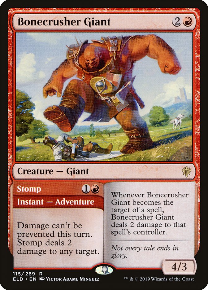Bonecrusher Giant // Stomp (ELD-115) - Throne of Eldraine