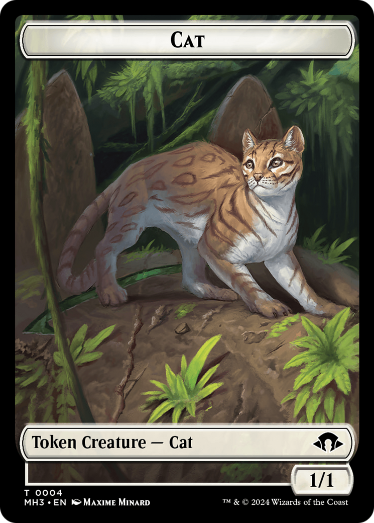 Servo // Jeton double face Cat [Modern Horizons 3 Tokens] 