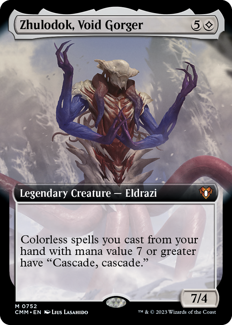 Zhulodok, Void Gorger (Art étendu) [Commander Masters] 