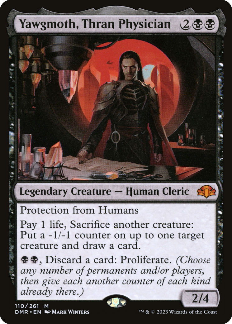 Yawgmoth, médecin Thran [Dominaria Remastered] 