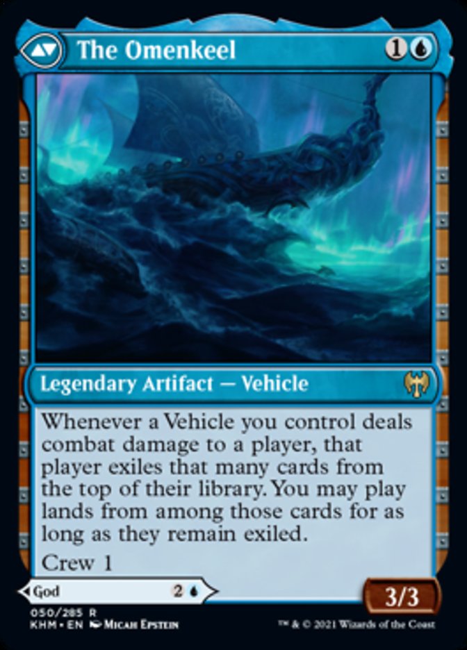 Cosima, God of the Voyage // The Omenkeel (KHM-050) - Kaldheim