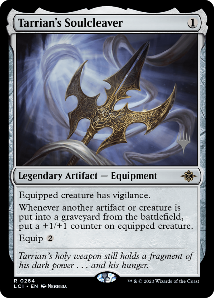 Tarrian's Soulcleaver (Pack promotionnel) [Les cavernes perdues d'Ixalan Promos] 