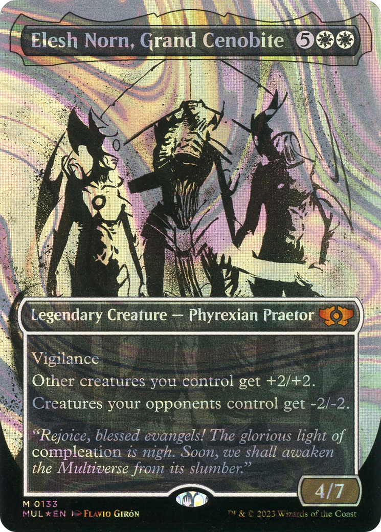 Elesh Norn, Grand Cénobite (Halo Foil) [Légendes Multivers] 