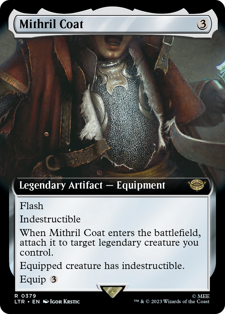 Manteau en mithril (Extended Art) [Le Seigneur des Anneaux : Contes de la Terre du Milieu] 