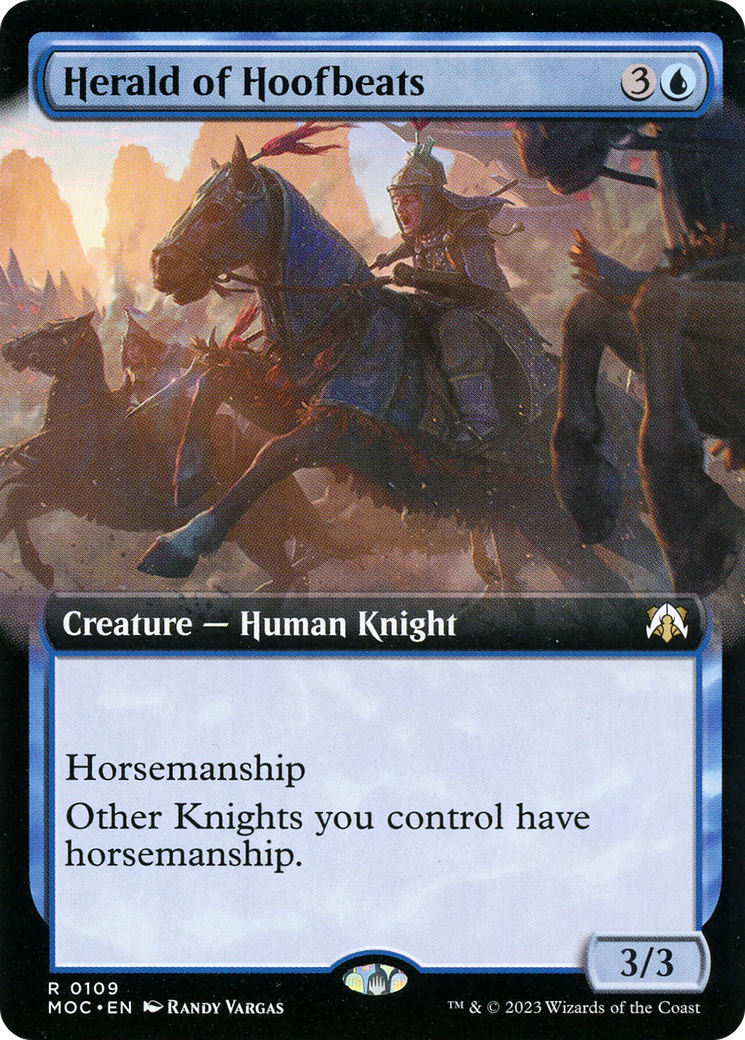 Herald of Hoofbeats (Extended Art) [Marche du commandant de la machine] 