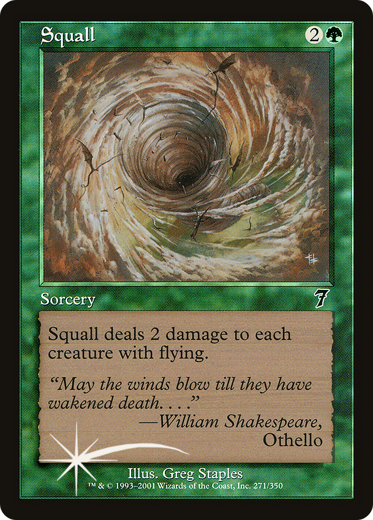 Squall (7ED-271) - 7th Edition Foil