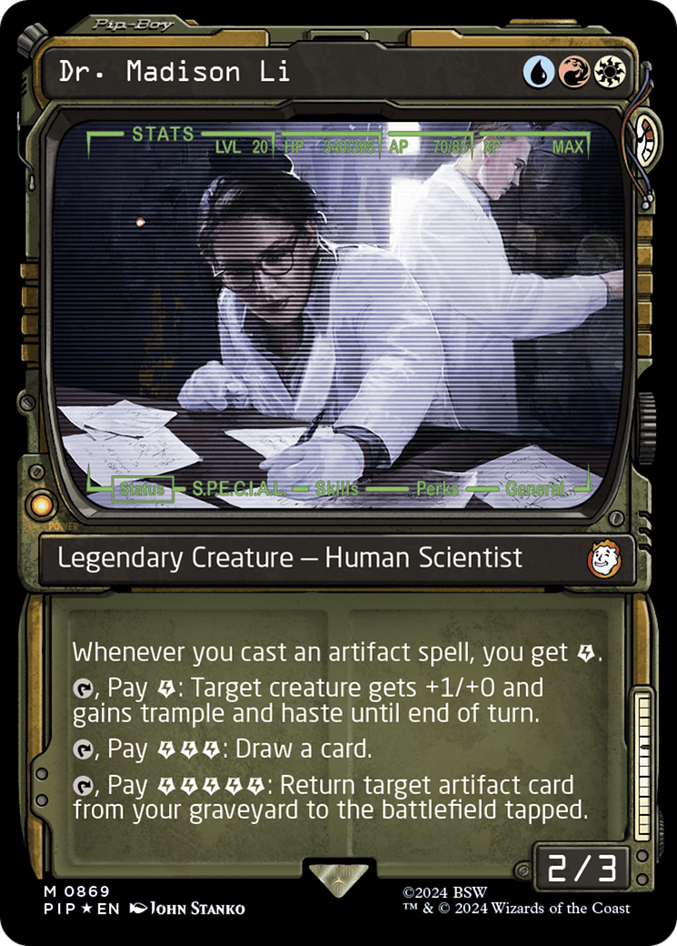 Dr Madison Li (Showcase) (Surge Foil) [Fallout] 