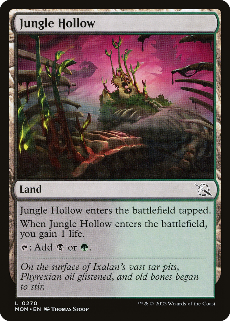 Jungle Hollow [Marche de la machine] 