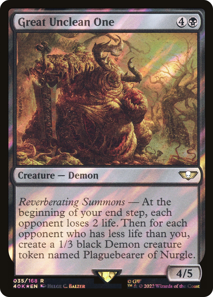 Grand Impur (Surge Foil) [Warhammer 40,000] 