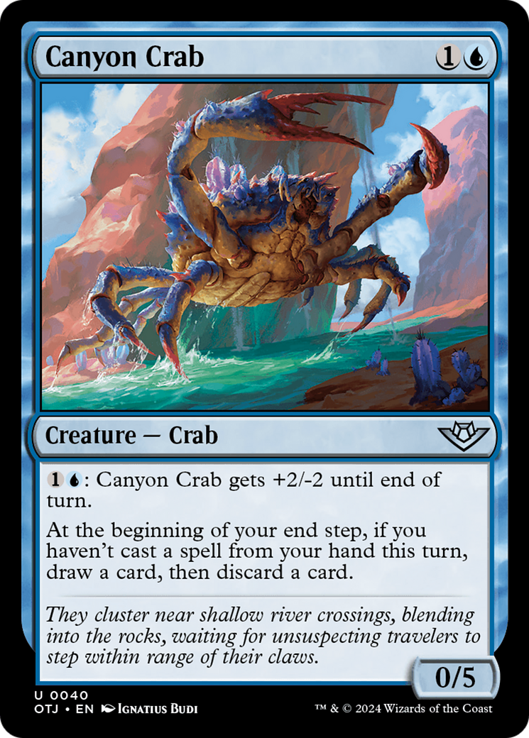 Crabe des canyons [hors-la-loi de Thunder Junction] 