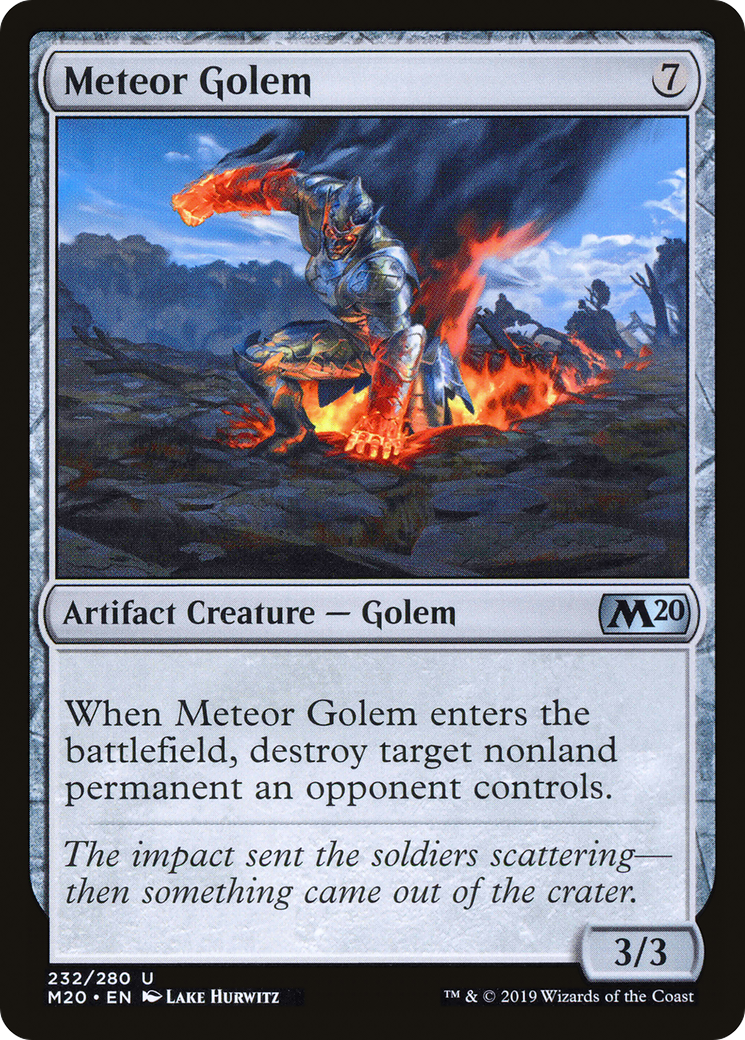 Golem météore [Édition de base 2020] 