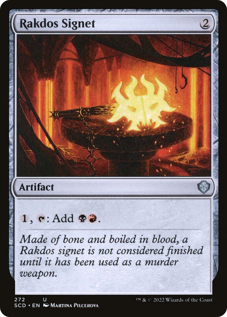 Sceau Rakdos [Decks de commande de démarrage] 