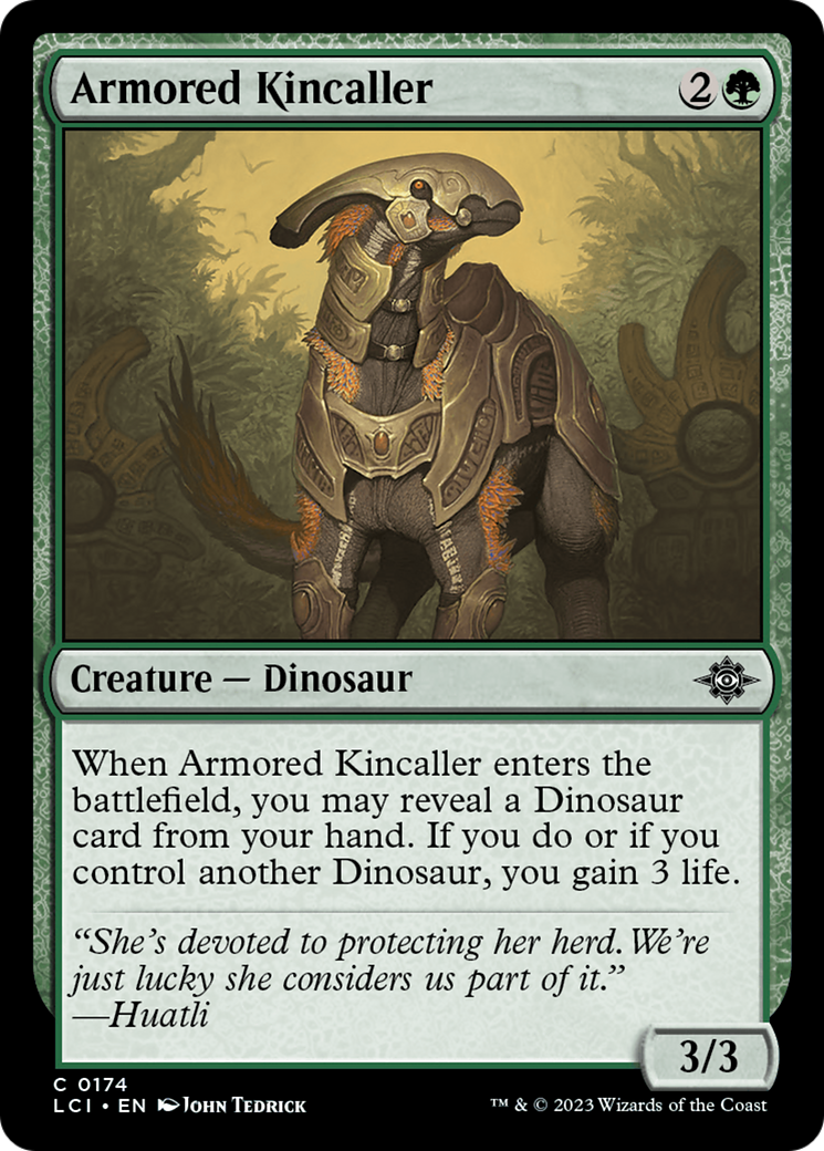 Kincaller en armure [Les cavernes perdues d'Ixalan] 