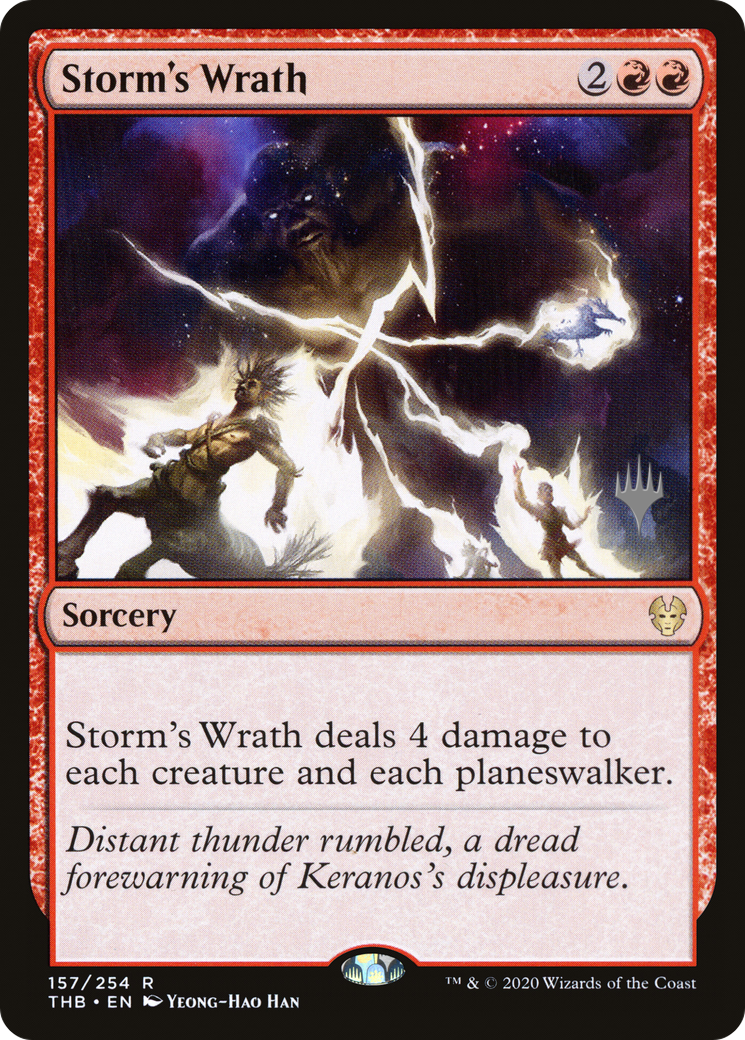 Storm's Wrath (Pack promotionnel) [Promotions Theros Beyond Death] 