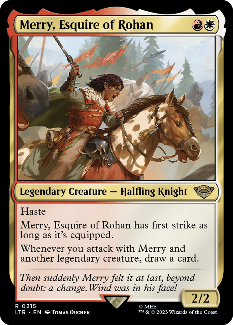 Joyeux, écuyer du Rohan [Le Seigneur des Anneaux : Les Contes de la Terre du Milieu] 