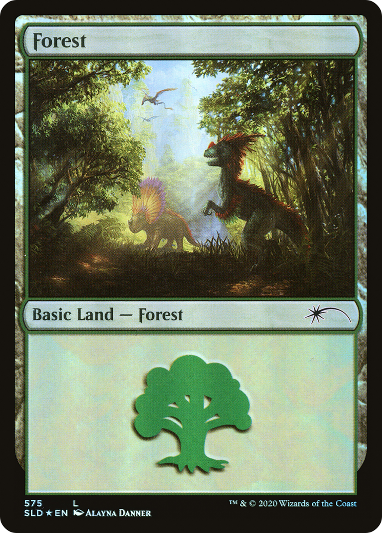 Forêt (Dinosaures) (575) [Promotions Secret Lair Drop] 