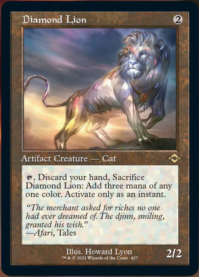Diamond Lion (MH2-427) - Modern Horizons 2