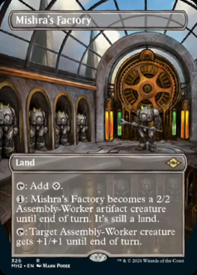 Mishra's Factory (Borderless) (MH2-326) - Modern Horizons 2 (Borderless)