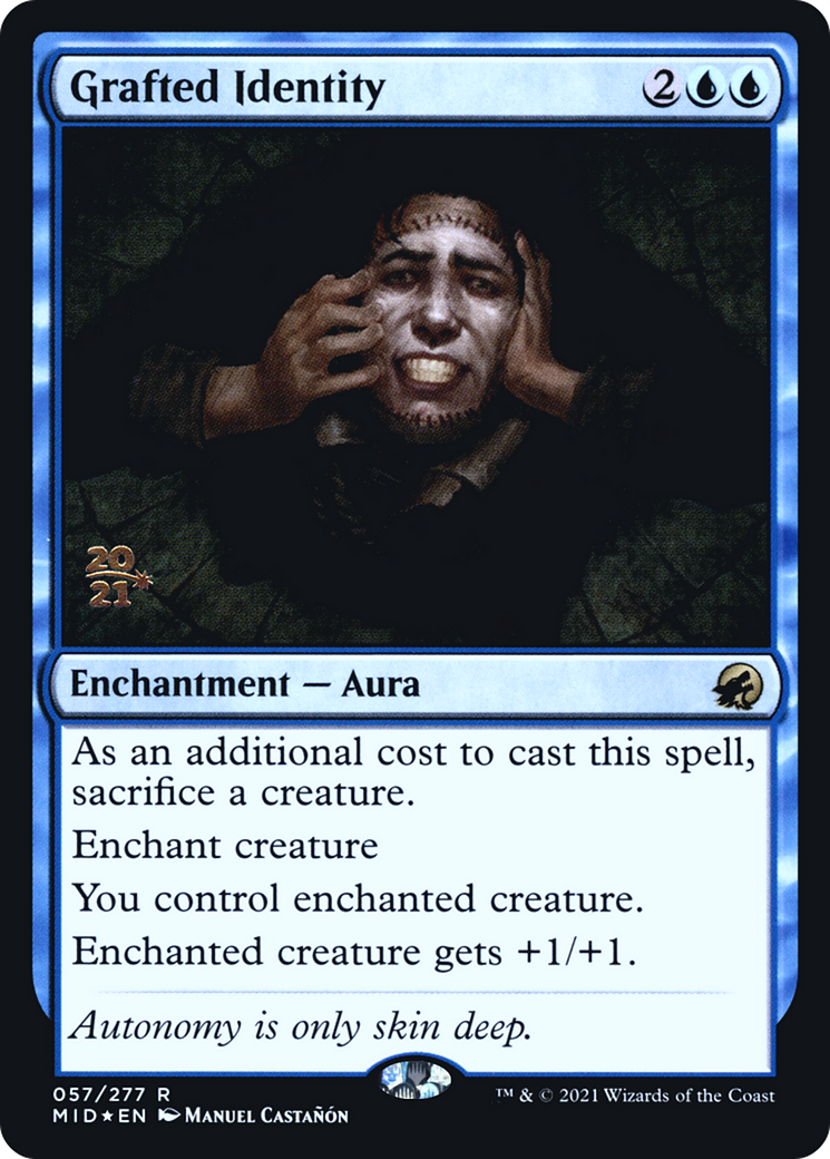 Identité greffée [Innistrad : Promos de l'avant-première de Midnight Hunt] 