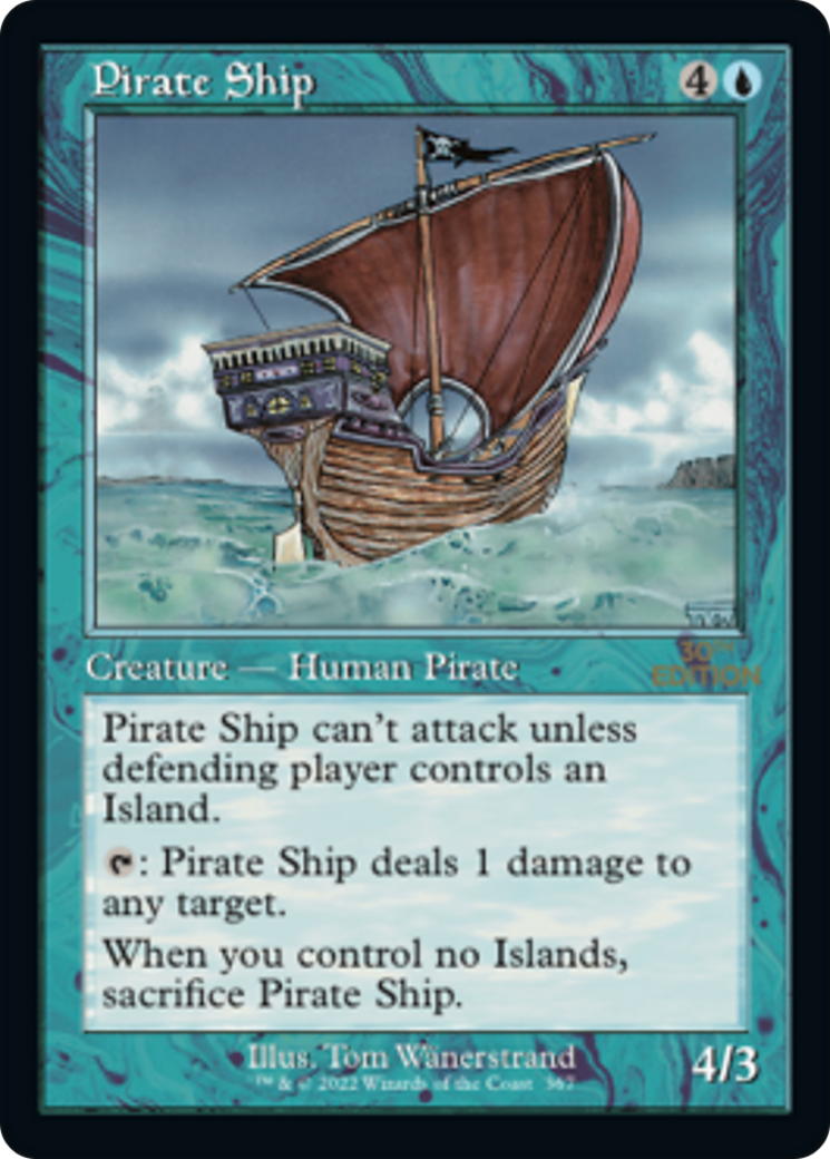 Bateau pirate (rétro) [édition 30e anniversaire] 
