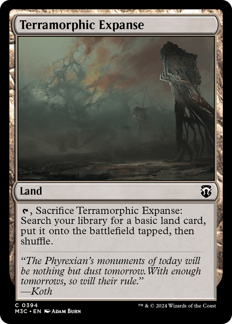 Étendue terramorphique [Modern Horizons 3 Commander] 