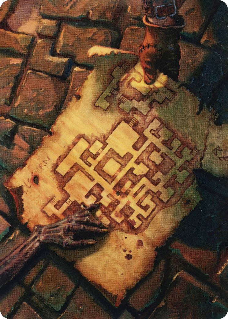 Dungeon Map // Dungeon Map (AAFR-057) - Adventures in the Forgotten Realms Art Series (Borderless)
