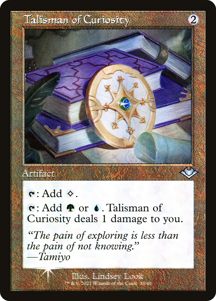 Talisman de curiosité (Rétro) [Horizons modernes] 