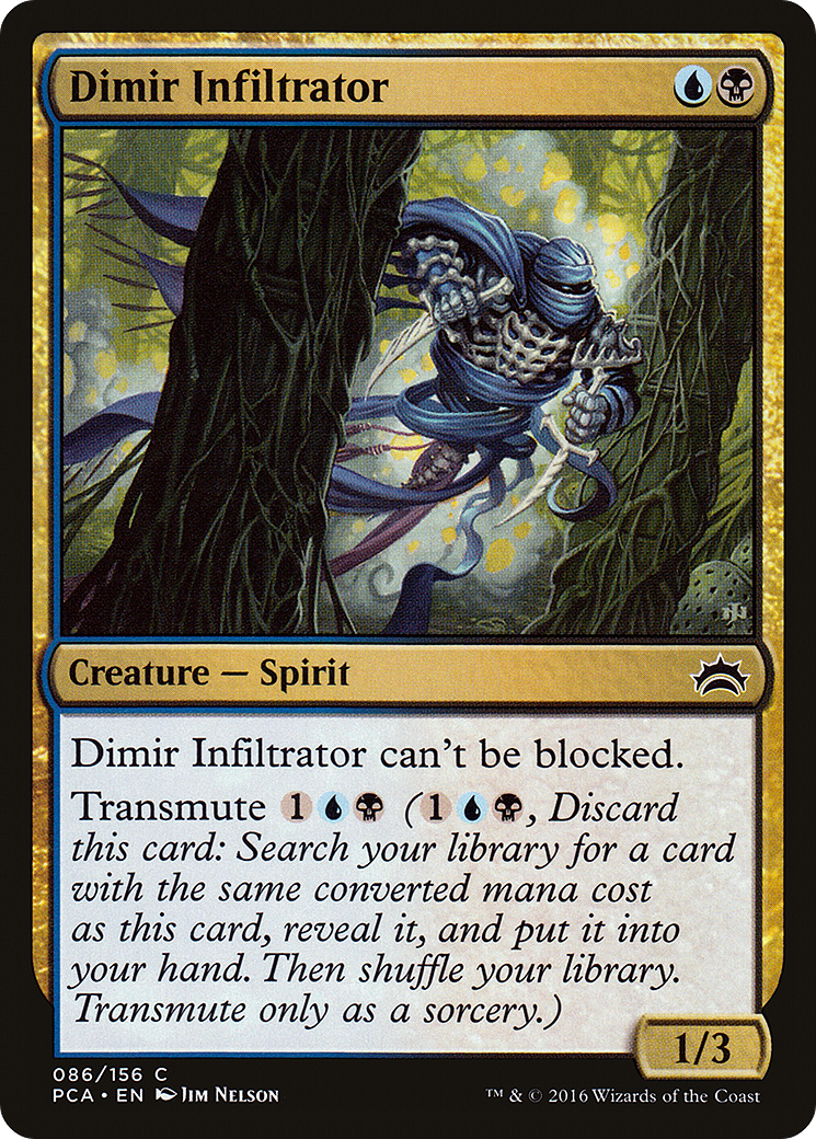 Dimir Infiltrator (PCA-086) - Planechase Anthology