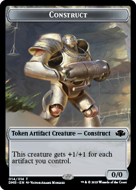 Gobelin // Construire un jeton double face [Jetons remasterisés Dominaria] 