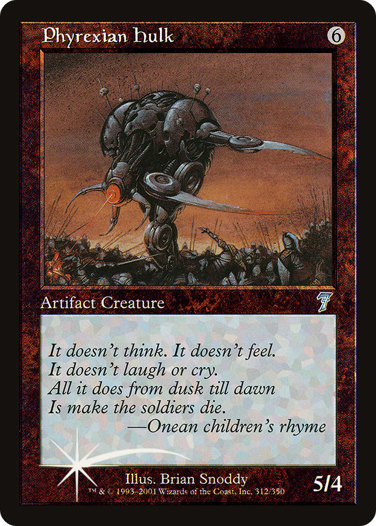 Phyrexian Hulk (7ED-312) - 7th Edition Foil