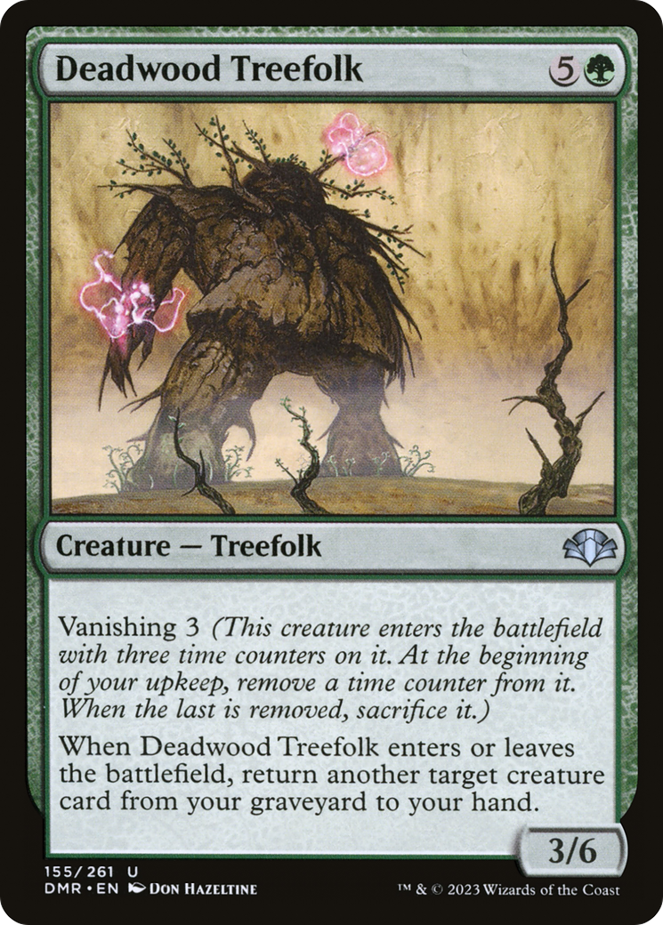 Deadwood Treefolk [Dominaria Remasterisé] 