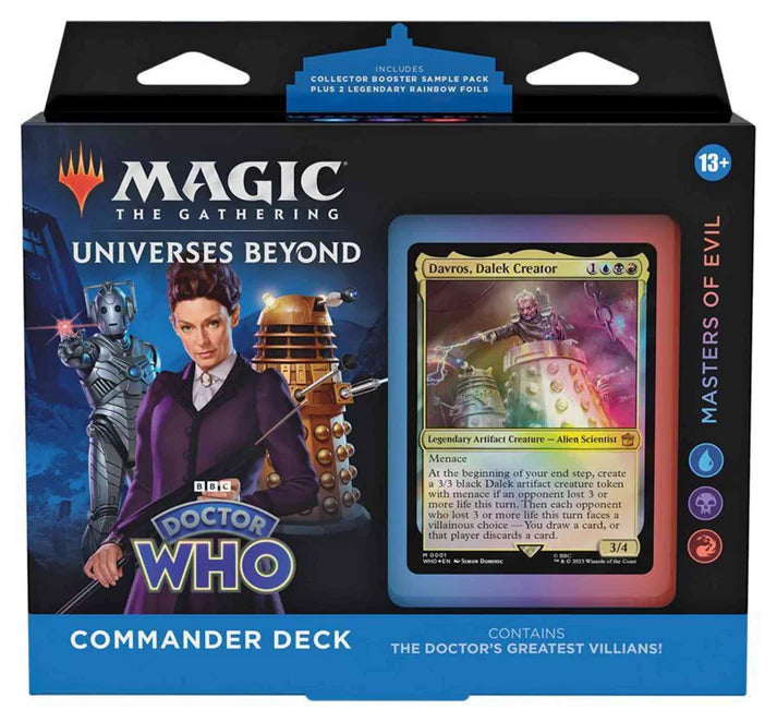 Magic The Gathering - Universes Beyond: Doctor Who - Commander Deck - Masters of Evil