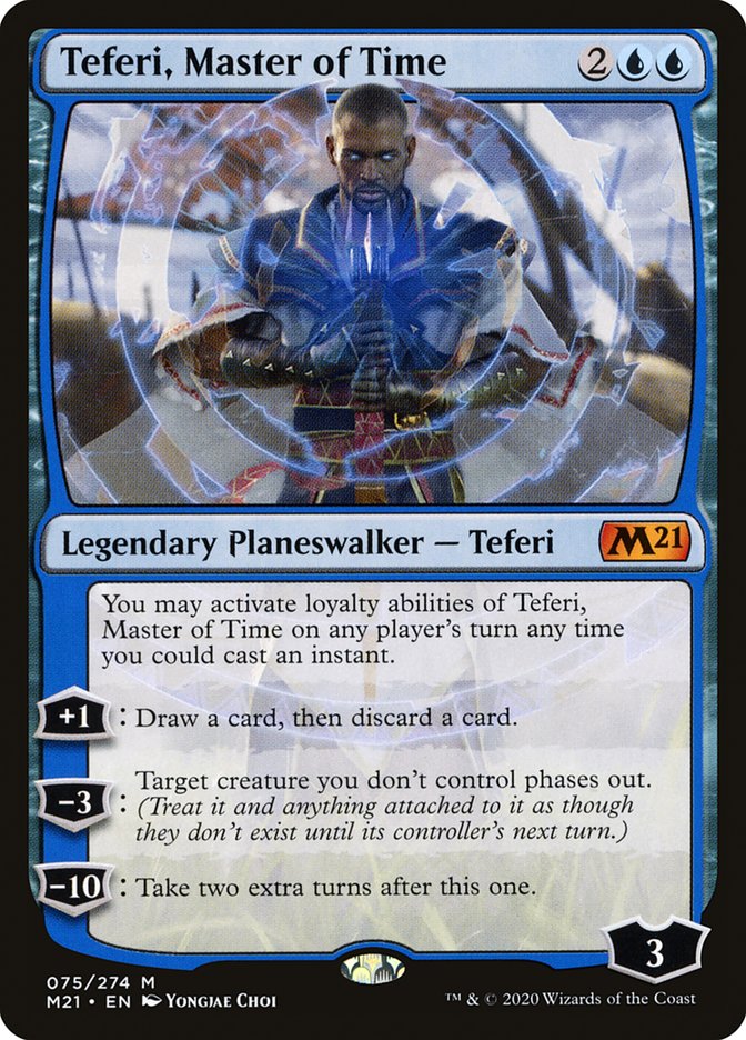 Teferi, Master of Time (M21-075) - Core Set 2021