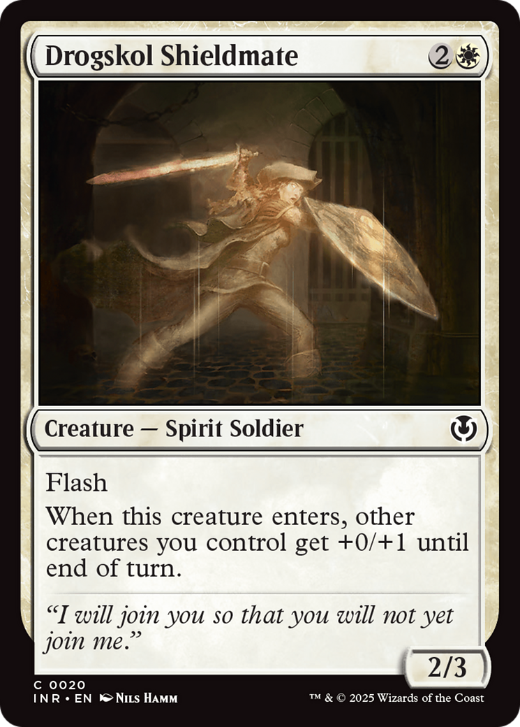 Drogskol Shieldmate (INR-020) - Innistrad Remastered
