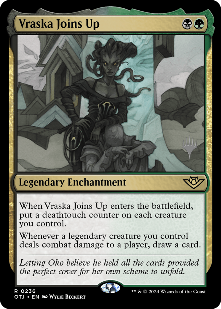 Vraska rejoint (Pack promotionnel) [Promotions des hors-la-loi de Thunder Junction] 