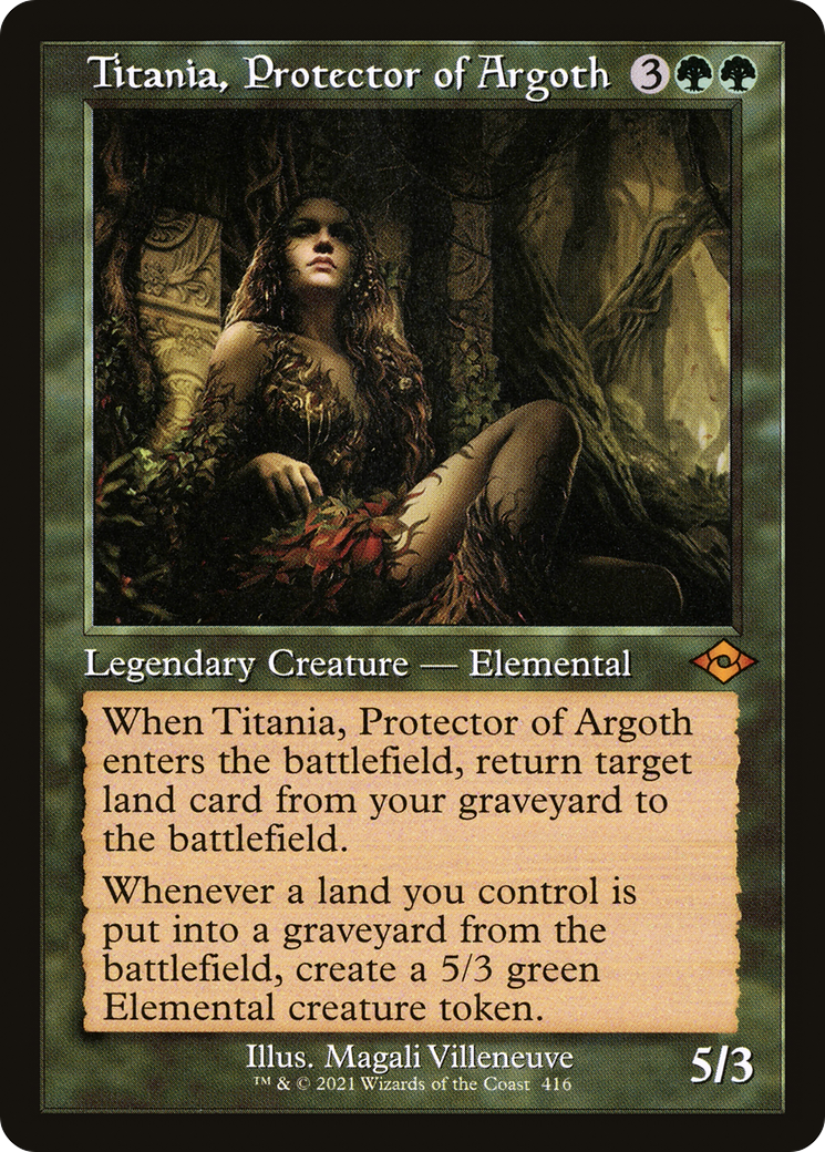 Titania, protectrice d'Argoth (rétro) [Modern Horizons 2] 