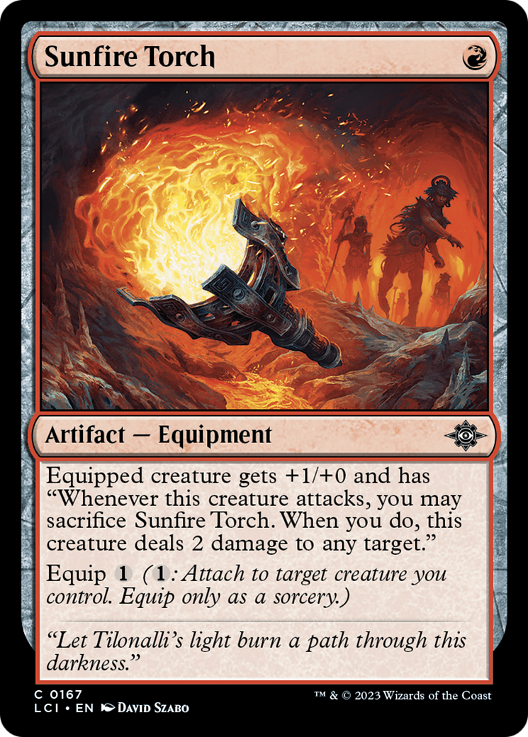 Torche du feu solaire [Les cavernes perdues d'Ixalan] 