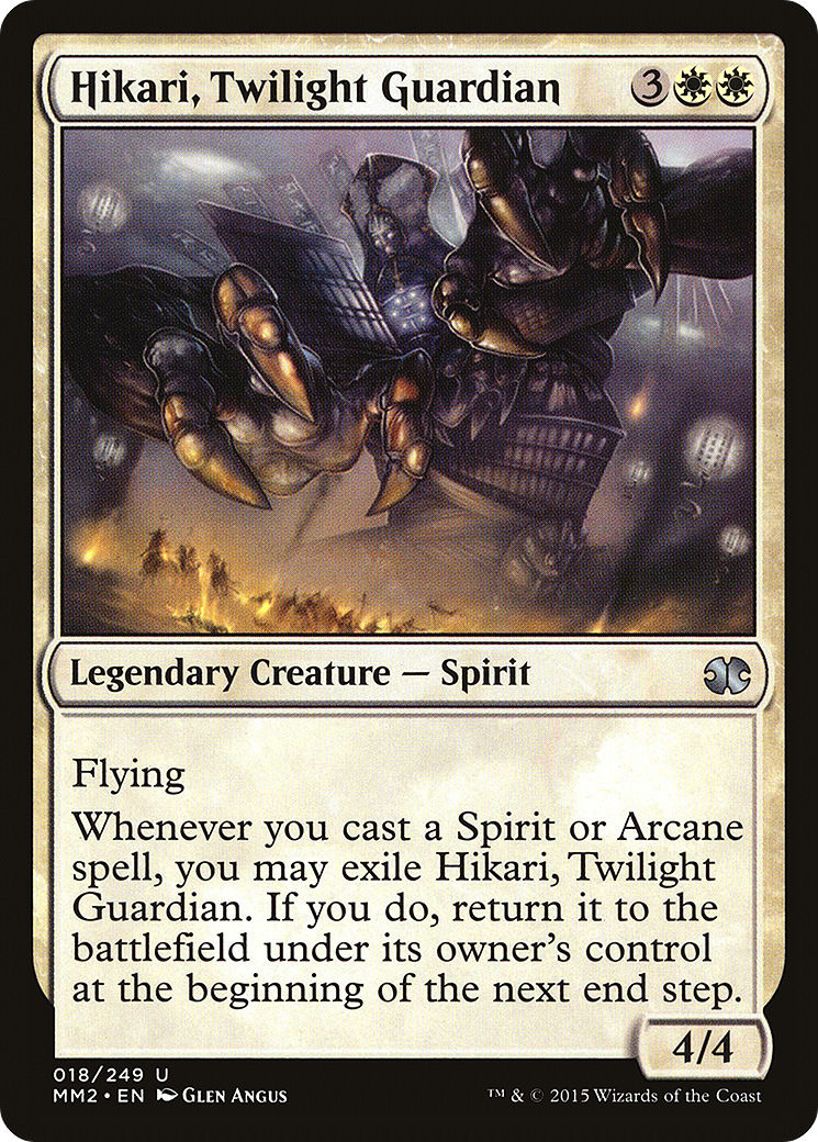 Hikari, Twilight Guardian (MM2-018) - Modern Masters 2015