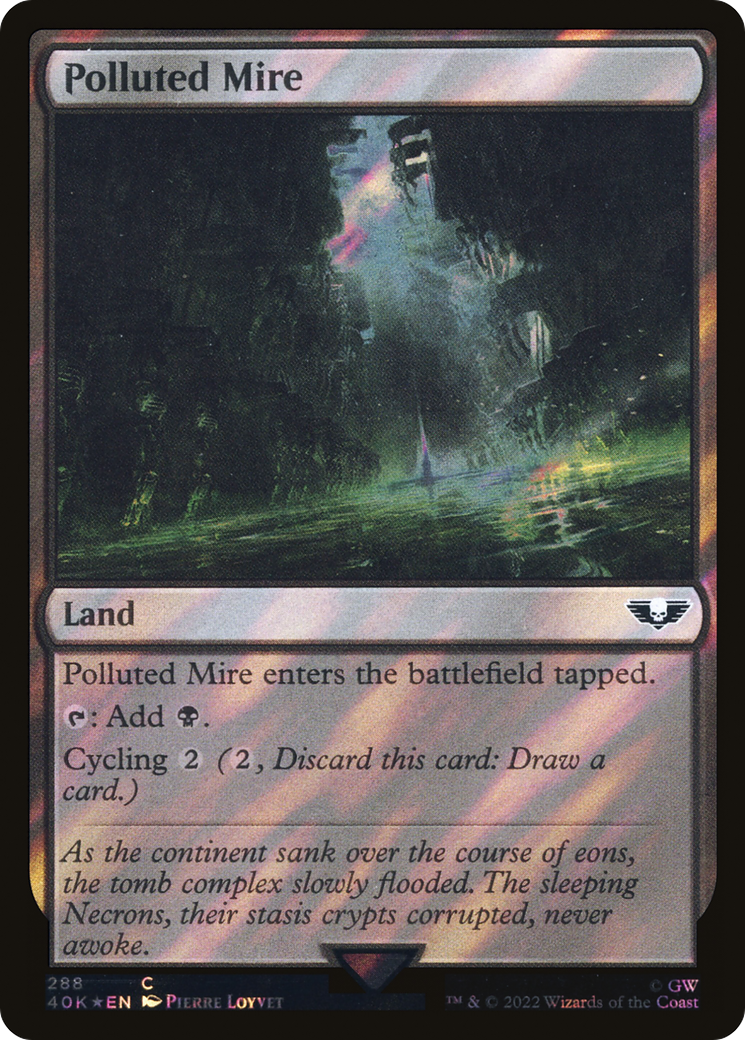 Boue polluée (Surge Foil) [Warhammer 40,000] 