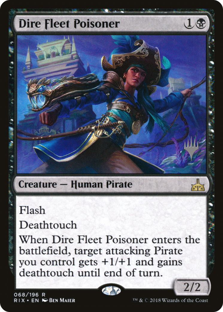 Dire Fleet Poisoner (Pack promotionnel) [Promos Rivals of Ixalan] 